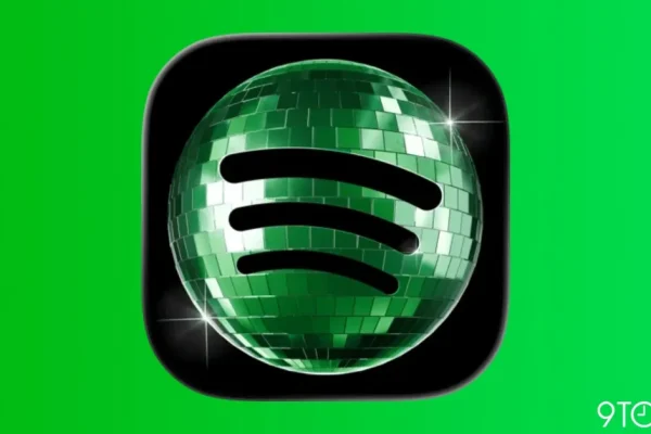 Spotify conferma: l’icona temporanea a forma di disco ball sarà sostituita dal logo originale