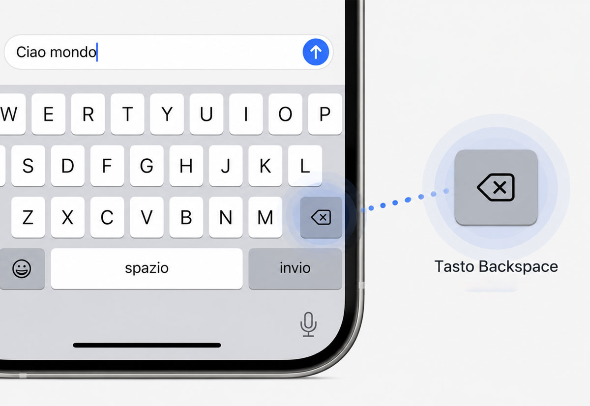 Ex designer Apple rivoluziona il tasto backspace su iOS