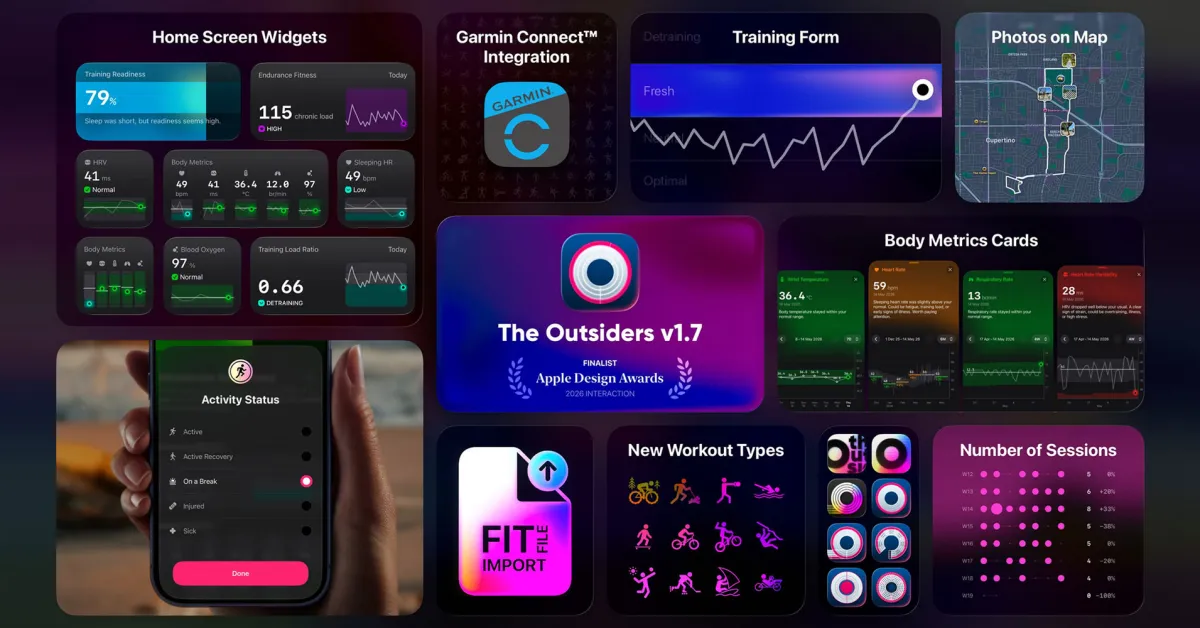 The Outsiders festeggia la nomination agli Apple Design Award con un grande aggiornamento