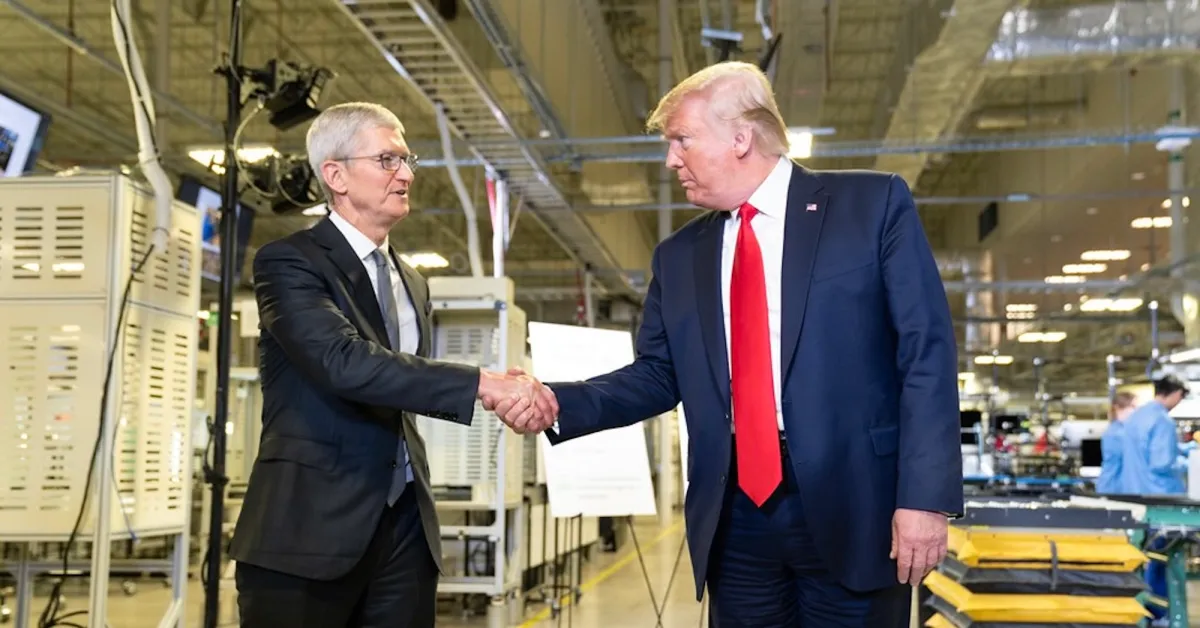 Trump pronto ad invitare Tim Cook e altri CEO per il viaggio in Cina