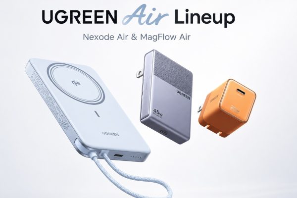 Ugreen presenta la linea Air: tre accessori pratici per ricaricare iPhone, iPad e Mac