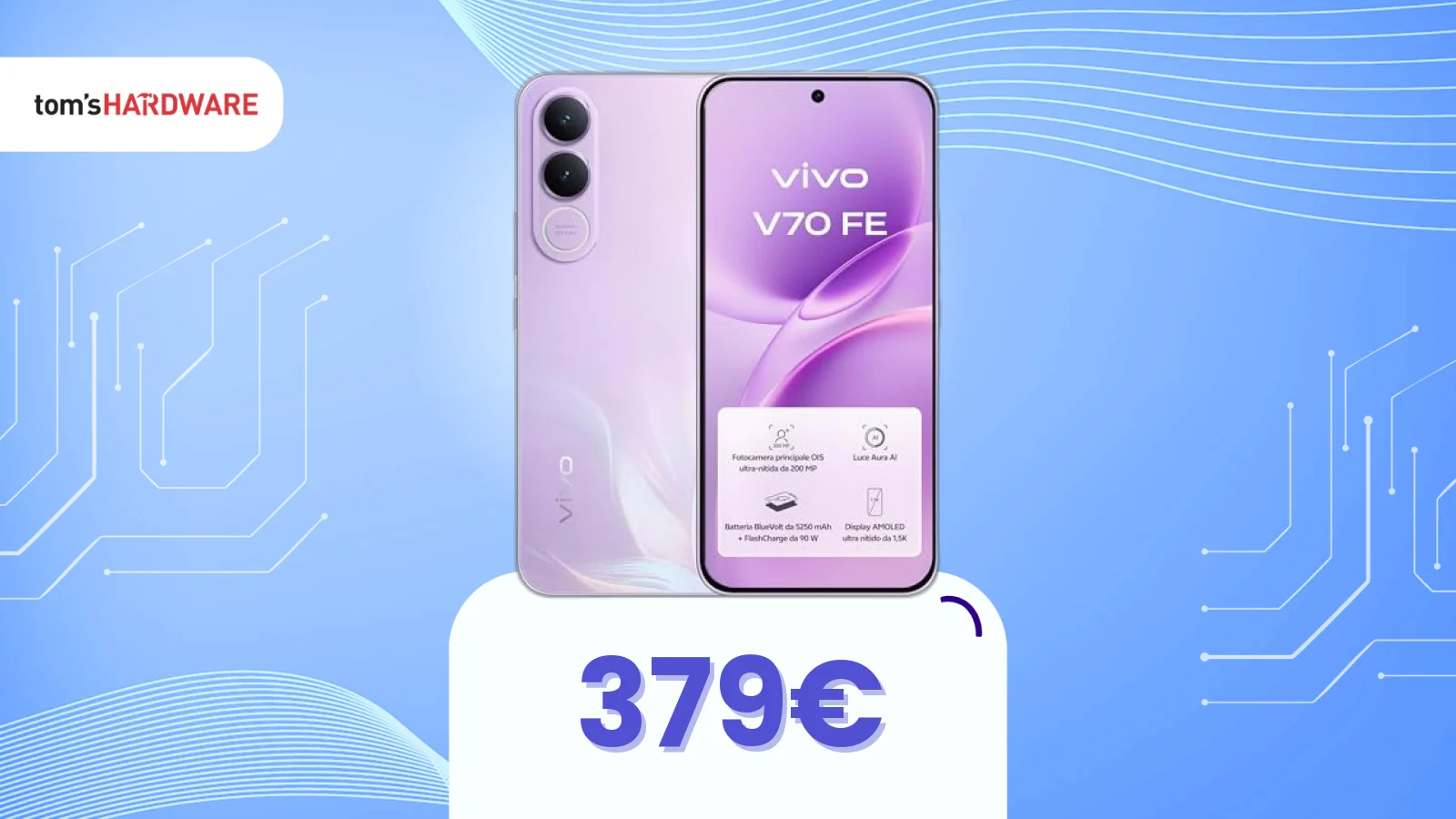 Vivo V70 FE a Prezzo Imbattibile: Solo 379€ su Amazon!
