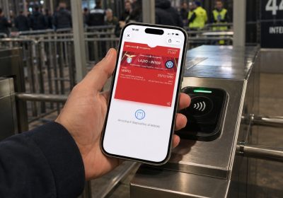 Finale di Coppa Italia Lazio-Inter: Addio QR Code, Benvenuto NFC con iPhone!