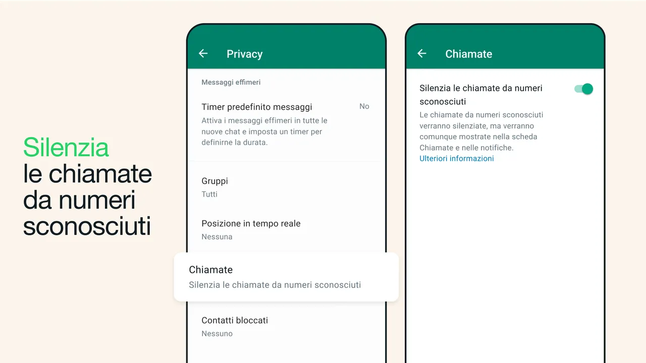 Silenziare le chiamate da sconosciuti su WhatsApp e bloccare lo spam: la guida definitiva
