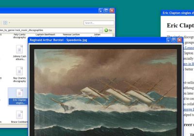 Wikipedia in stile Windows XP