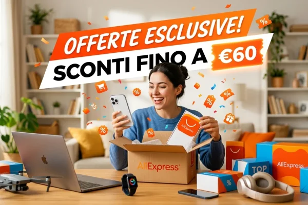 AliExpress Rinasce: Scopri i Coupon Fino a 60€ sui Prodotti Top!