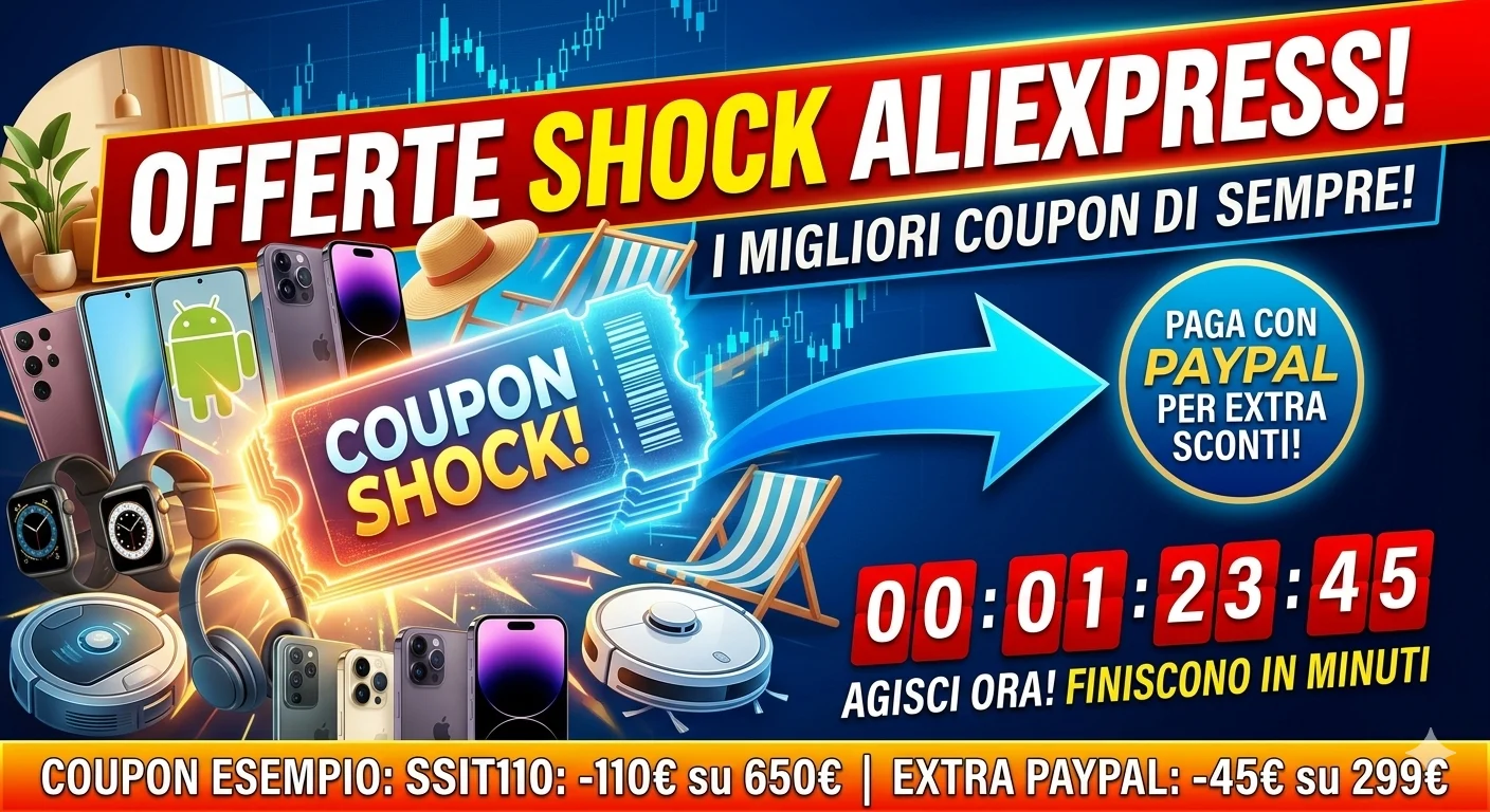 AliExpress: Sconti Imbattibili in Arrivo, Affrettati a Scoprire le Offerte!