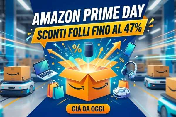 Amazon Prime Day: Sconti Smassi Fino al 47% da Oggi!