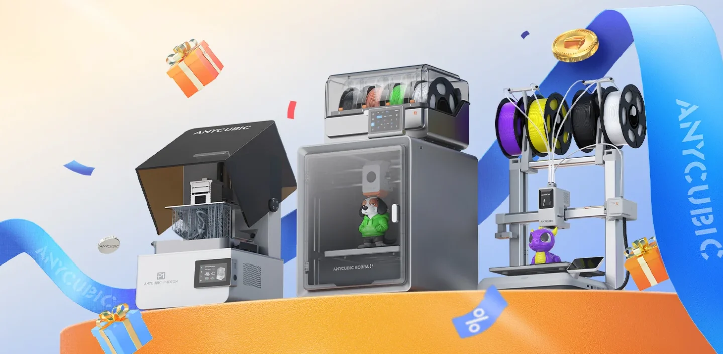 Mega Vendita Anycubic: Sconti fino a 450€ sulla Stampa 3D!