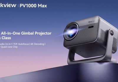 Blackview PV1000 Max: Proiezione Illimitata con 1000 ANSI Lumen e Gimbal a 360° in Offerta a 269€