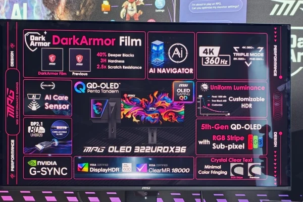 MSI svela il primo monitor triple mode a Computex: tutte le innovazioni presentate!
