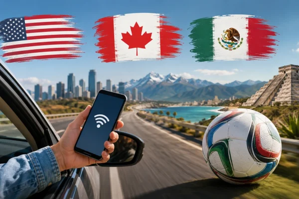 Internet sempre attivo durante i Mondiali 2026: guida pratica per USA, Canada e Messico