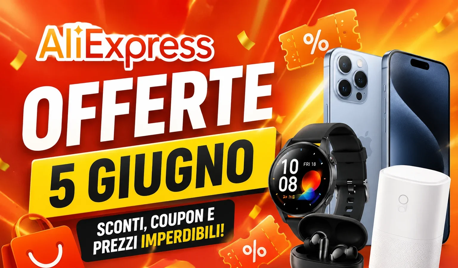 Sconti Imperdibili su AliExpress: Scopri le Migliori Offerte di Giugno!