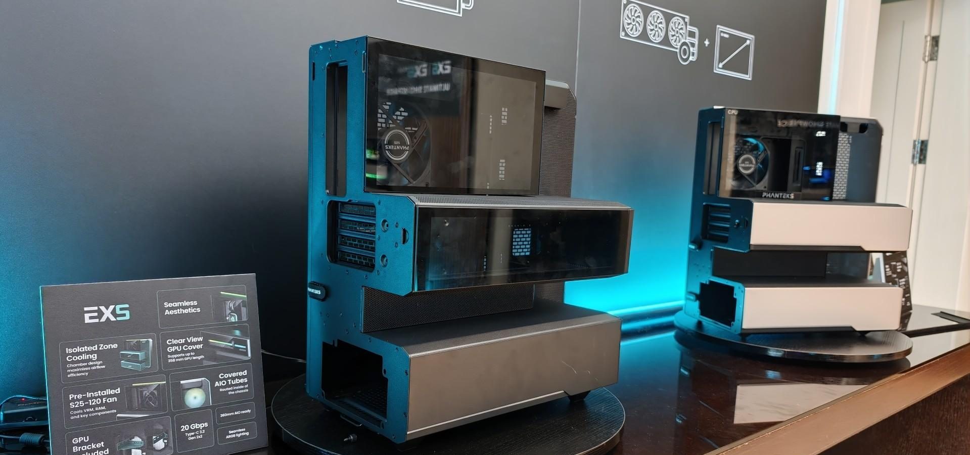 Phanteks svela i nuovi case EX, XT e le ventole S26 al COMPUTEX!
