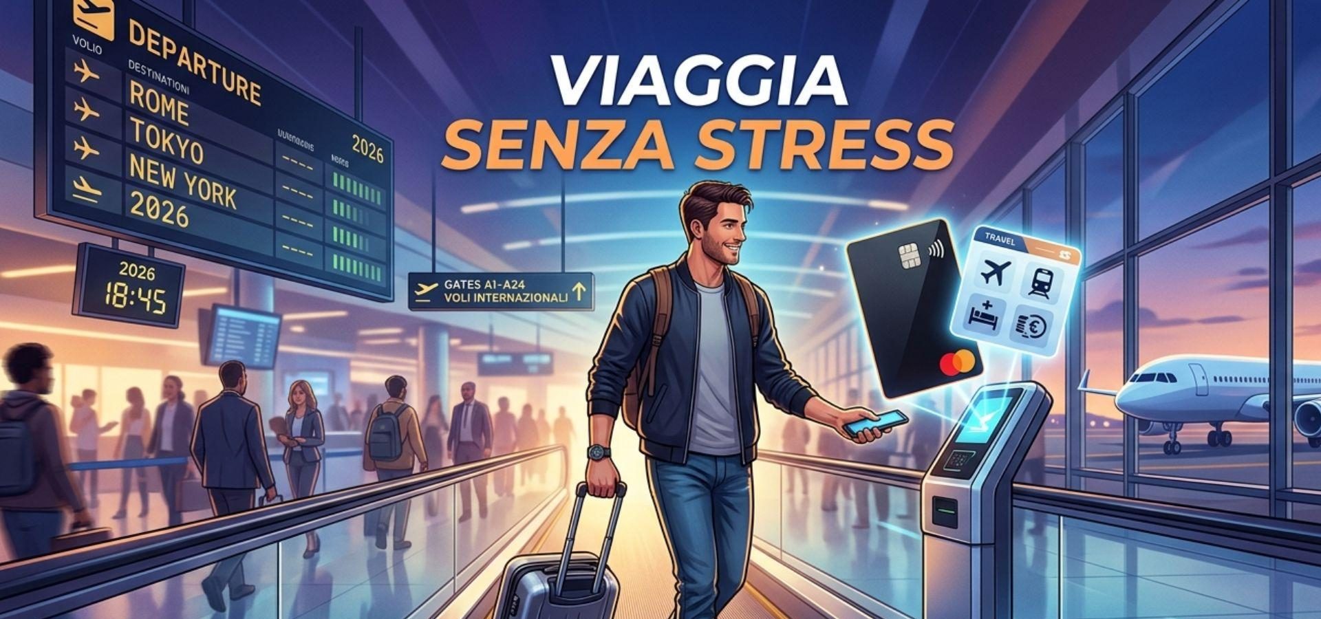 Viaggia senza stress: perché avere queste carte è fondamentale nel 2026