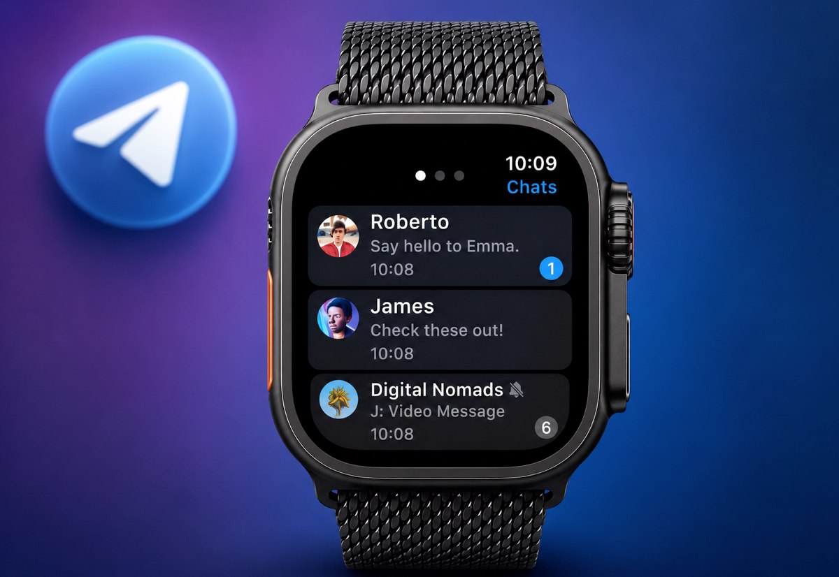 Telegram su Apple Watch: finalmente disponibile l’app nativa dopo dieci anni