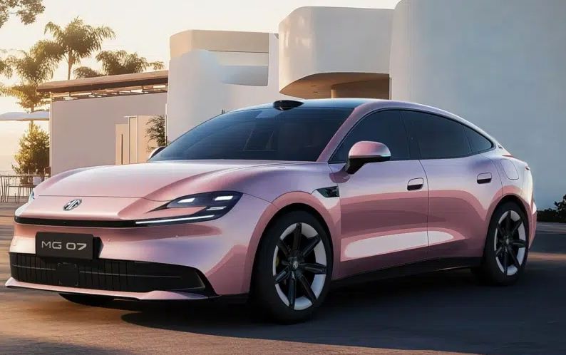 MG 07: la berlina innovativa con autonomia fino a 650 km e guida intelligente
