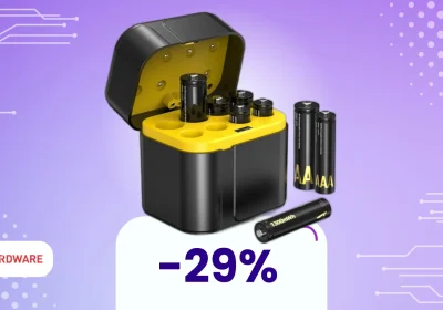 Addio disordine: il kit AA ricaricabile che riorganizza e ricarica le tue batterie!