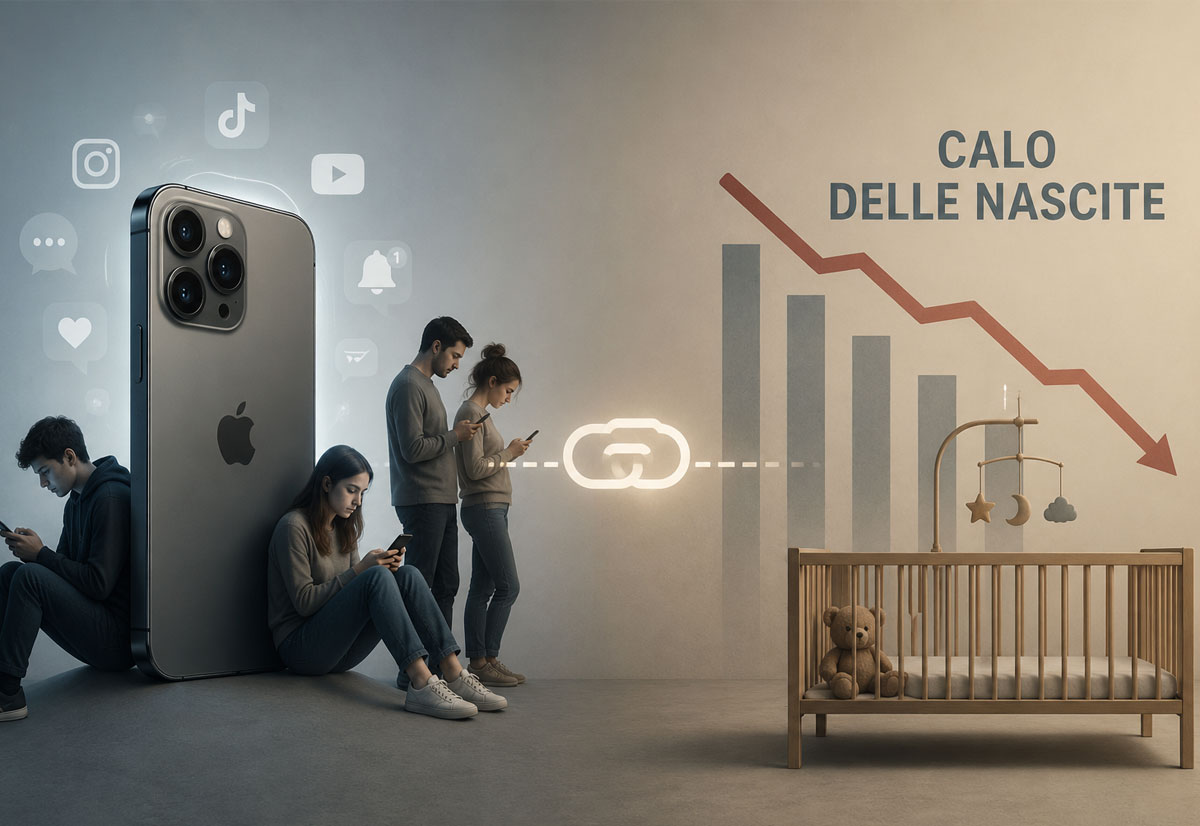Meno incontri, meno nascite: l’impatto degli smartphone sulla natalità