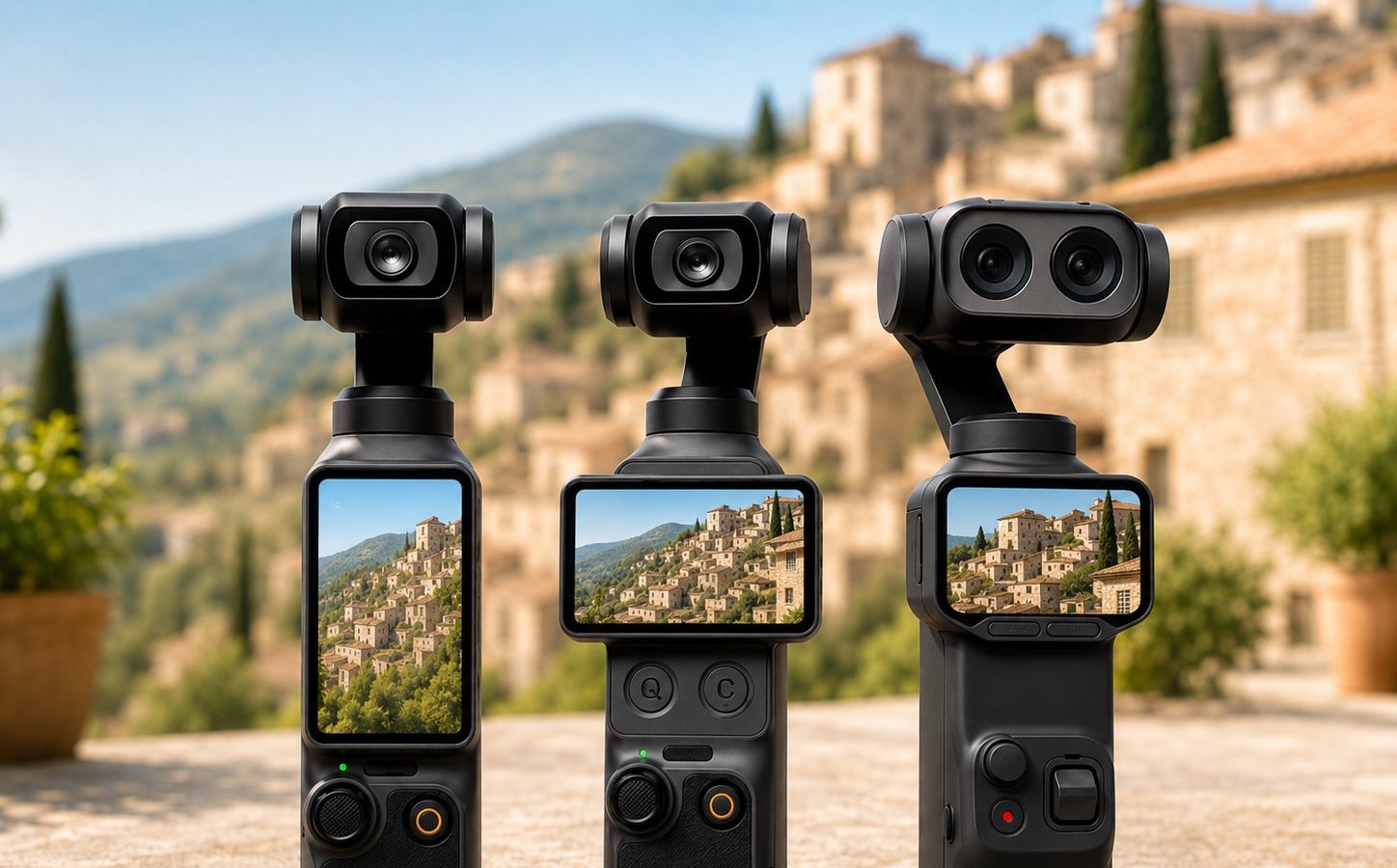 Confronto tra DJI Osmo Pocket 3, Pocket 4 e Insta360 Luna Ultra: quale scegliere?