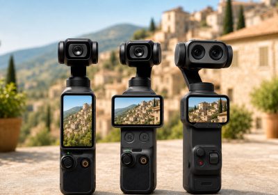 Confronto tra DJI Osmo Pocket 3, Pocket 4 e Insta360 Luna Ultra: quale scegliere?