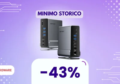 Docking Station completa: risparmia il 43% oggi!