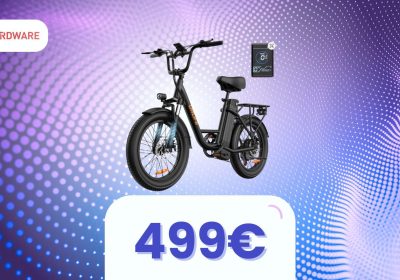 Scopri il coupon imperdibile su questa e-bike su AliExpress!