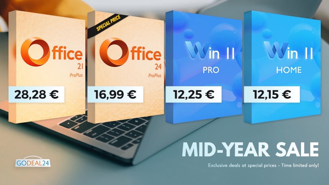 Saldi Godeal24: MS Office a 16,99 € e Windows 11 Pro a 12,25 €!