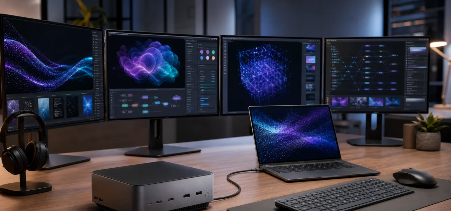 HP presenta OmniDesk Mini: il PC AI con processore Intel Core Ultra rivoluzionario