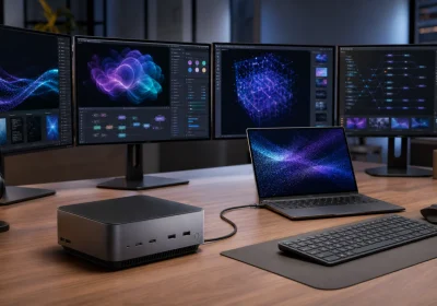 HP presenta OmniDesk Mini: il PC AI con processore Intel Core Ultra rivoluzionario