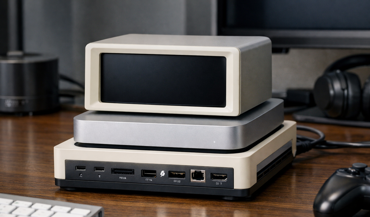 Trasforma il tuo Mac mini in una console retrò con questo dock innovativo!