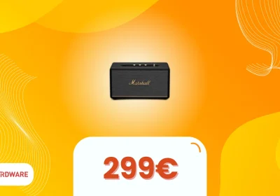 Marshall Stanmore III a 299€: speaker Bluetooth da casa scontato di 100€!