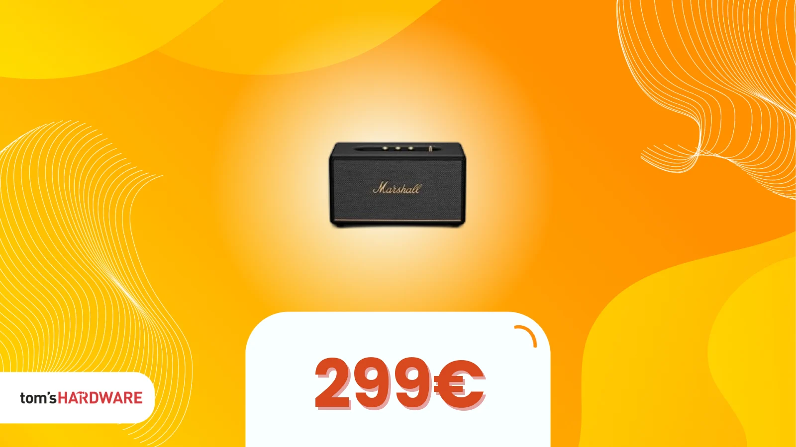 Marshall Stanmore III a 299€: speaker Bluetooth da casa scontato di 100€!