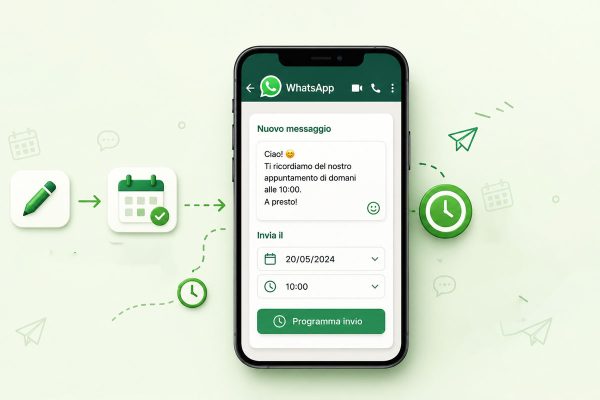 WhatsApp Introduce la Funzione di Invio Programmato dei Messaggi