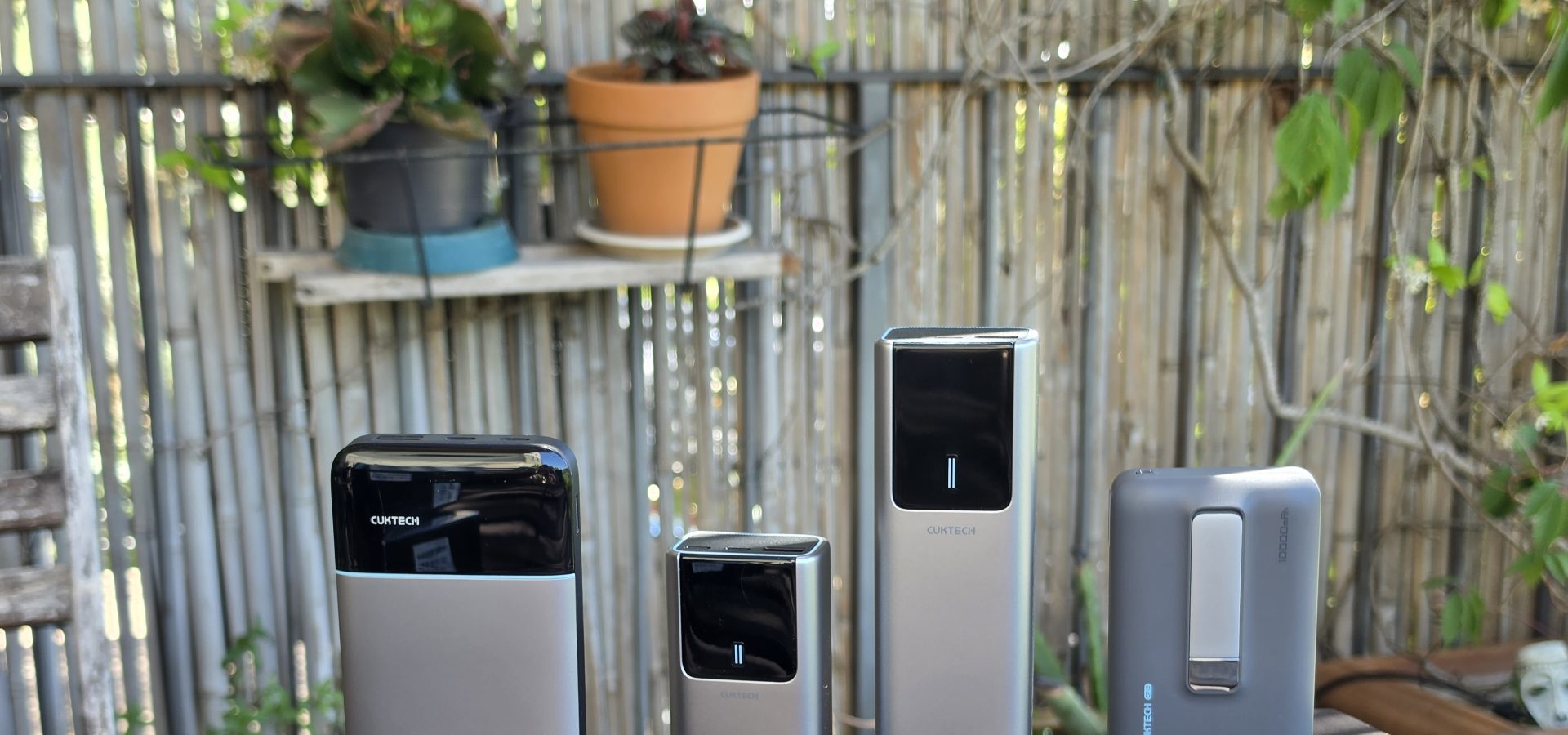 Quattro power bank CUKTECH in offerta a prezzo speciale