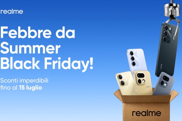 Scopri gli Smartphone realme in Offerta per il Black Friday Estivo a Partire da 119 €!