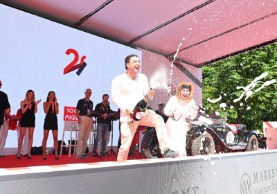 1000 Miglia: trionfo dei Tonconogy con l’Alfa Romeo 6C 1750 GS Spider Zagato