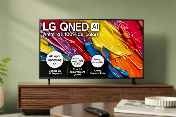 LG QNED AI 50” a 339€: Colori Vibranti per Film e Serie a Prezzo Imbattibile!