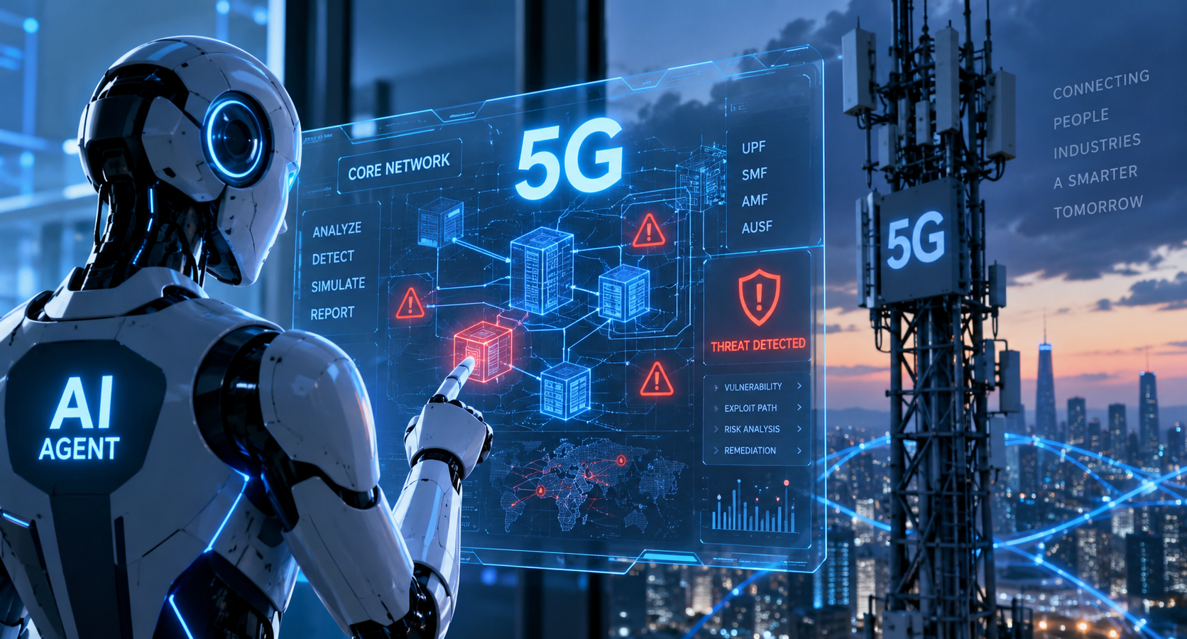 Sicurezza 5G: come gli agenti AI influiscono sul mobile core