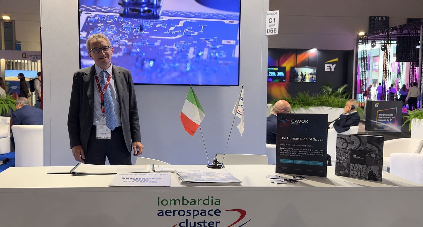 Aerospazio: il cluster lombardo integra imprese di diversi settori