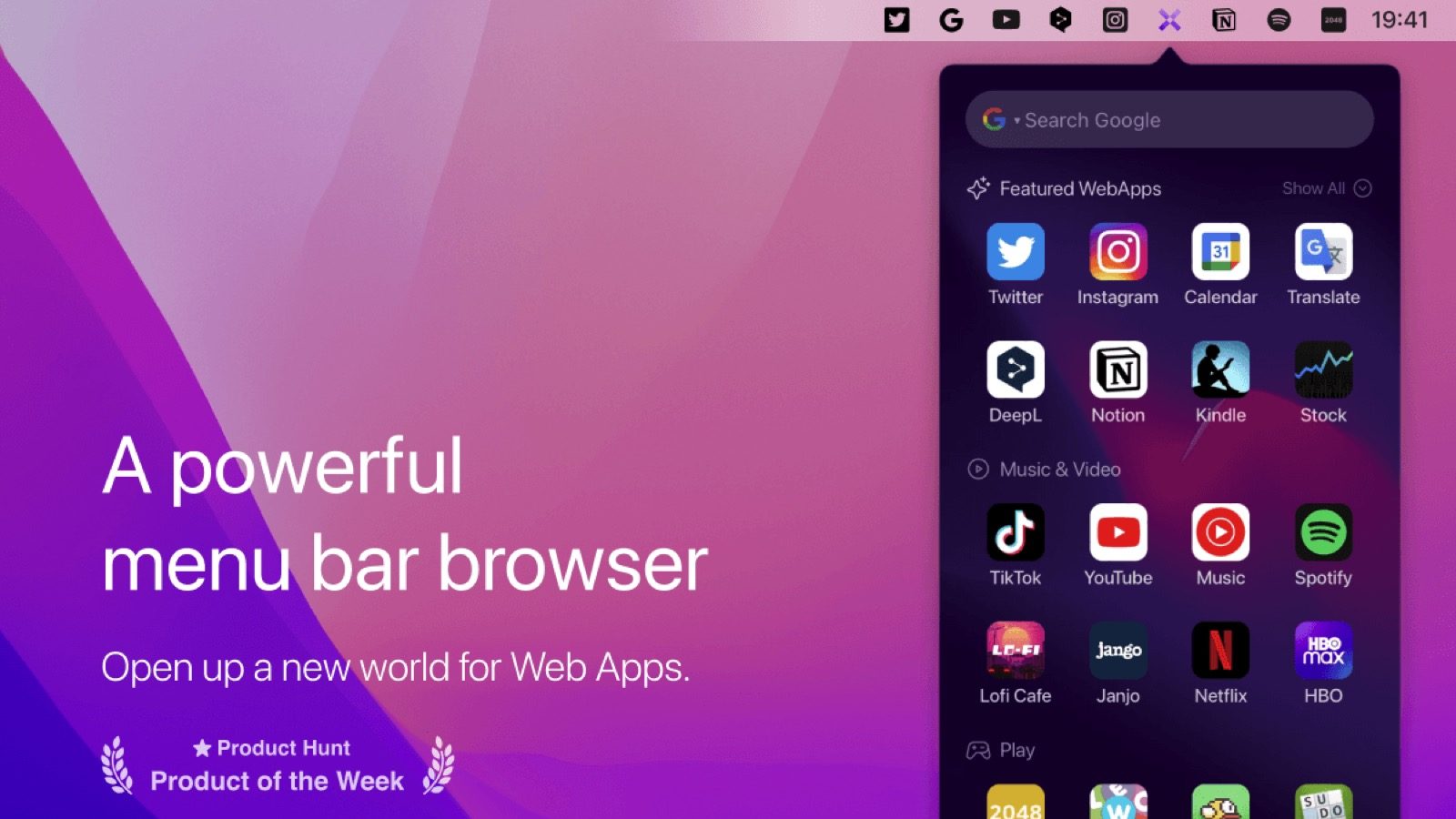 MenubarX Pro: Trasforma il tuo Mac in una Centrale Web con il Browser da Menu Bar!