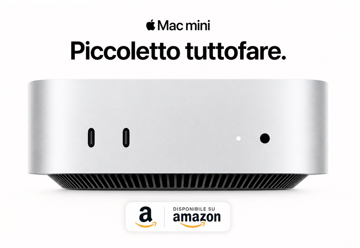 Mac mini su Amazon: a partire da 215,80 euro al mese, disponibili domani!