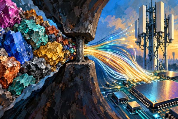Materie Prime Critiche e Telecomunicazioni: La Dipendenza dell’UE Raggiunge Picchi Incredibili
