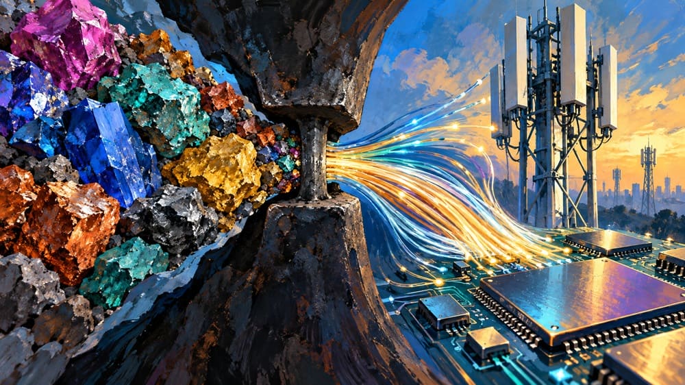 Materie Prime Critiche e Telecomunicazioni: La Dipendenza dell’UE Raggiunge Picchi Incredibili
