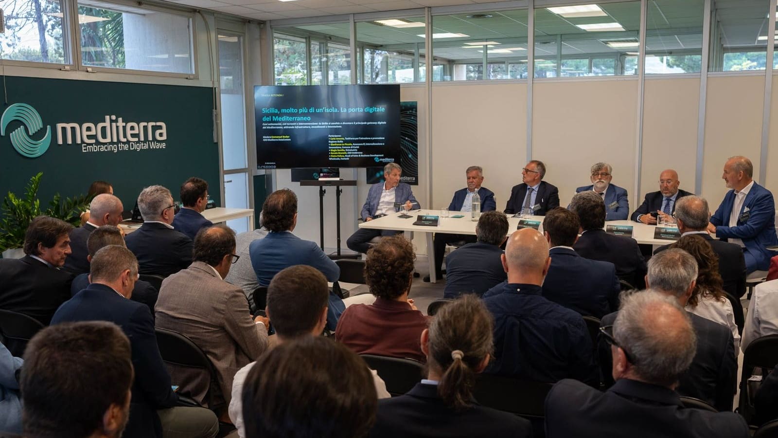 Investimento da oltre 20 milioni in un nuovo data center in Sicilia da parte di Mediterra