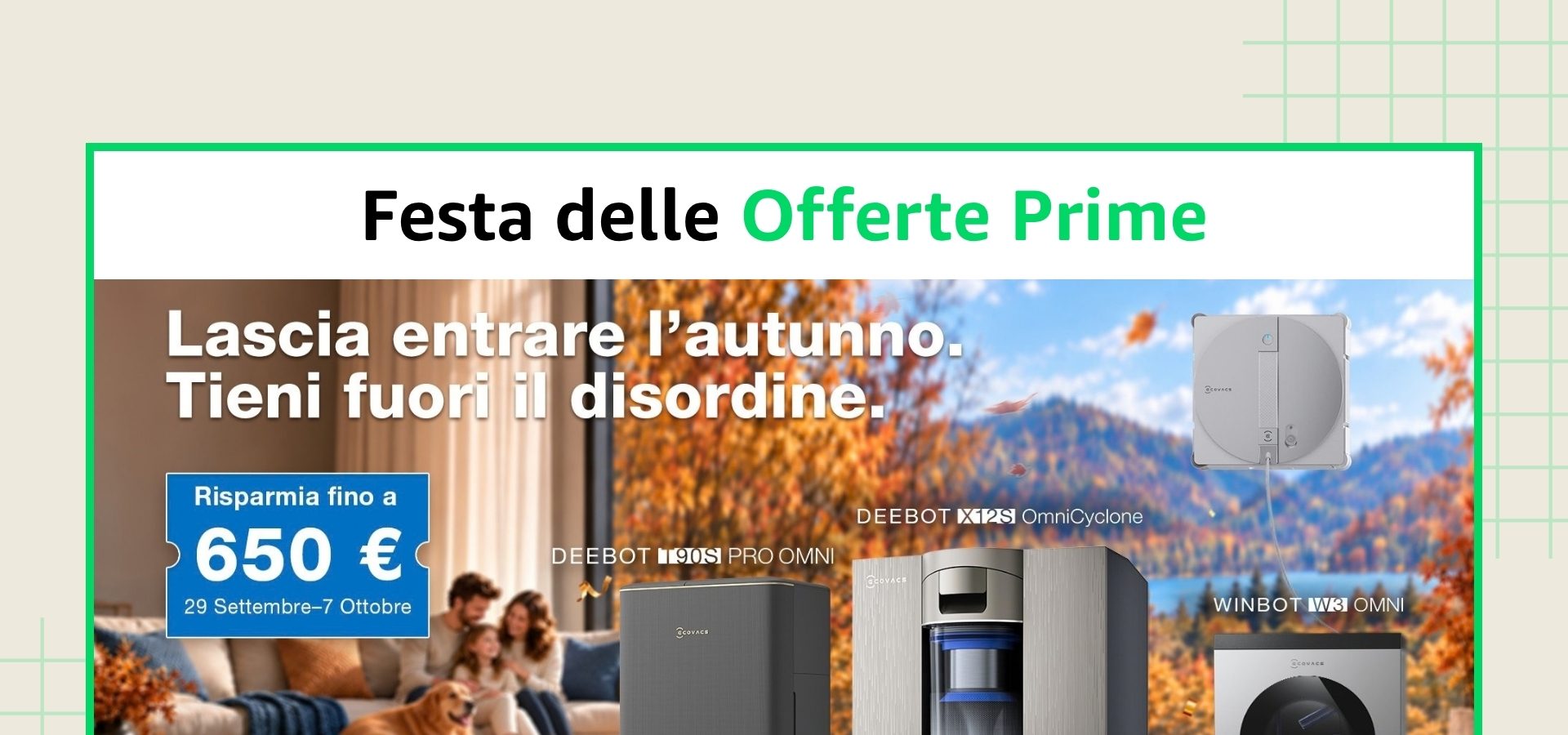 ECOVACS in offerta a 458.5€