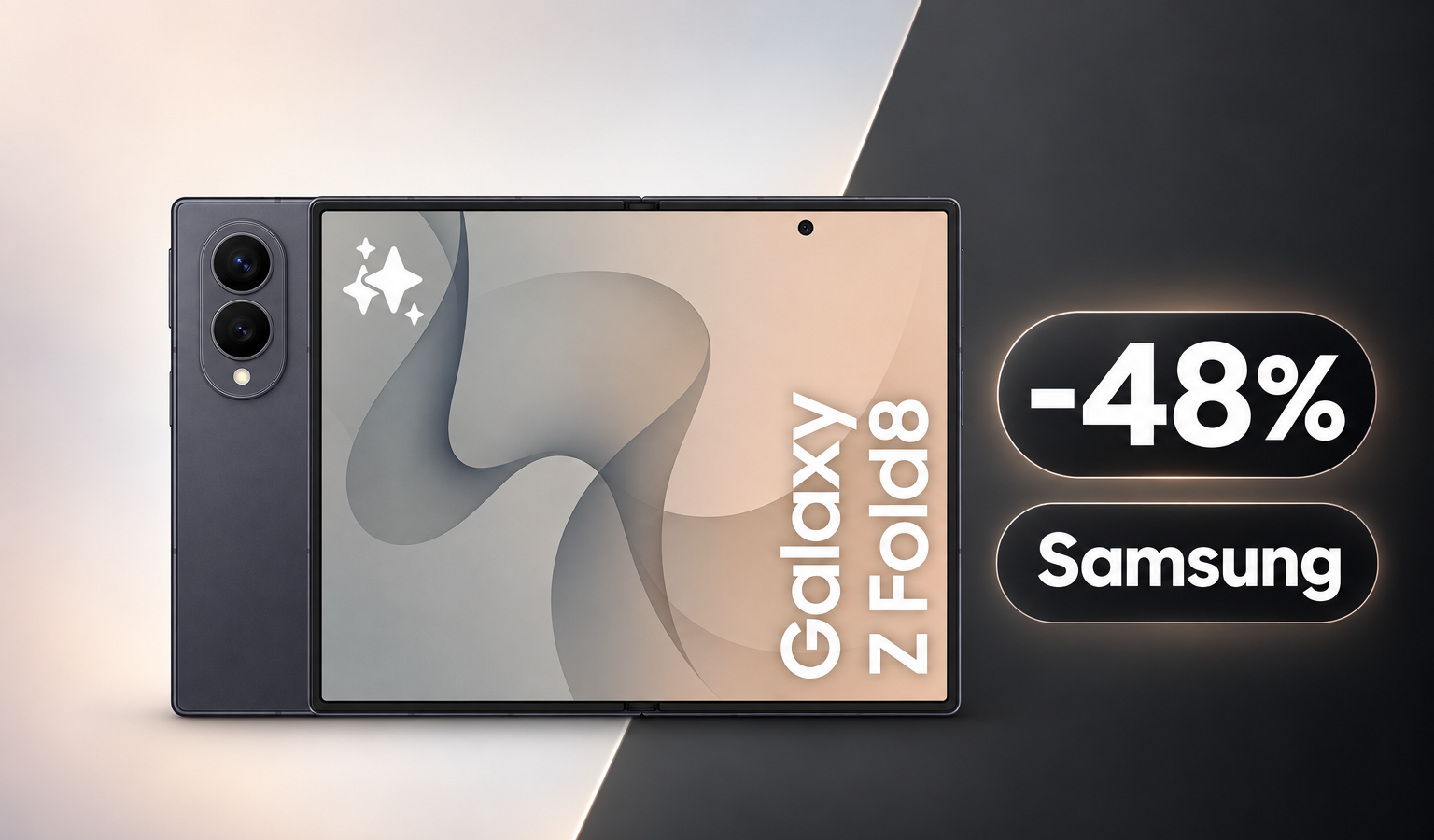 Samsung Galaxy Z Fold8 in offerta a 1.094€