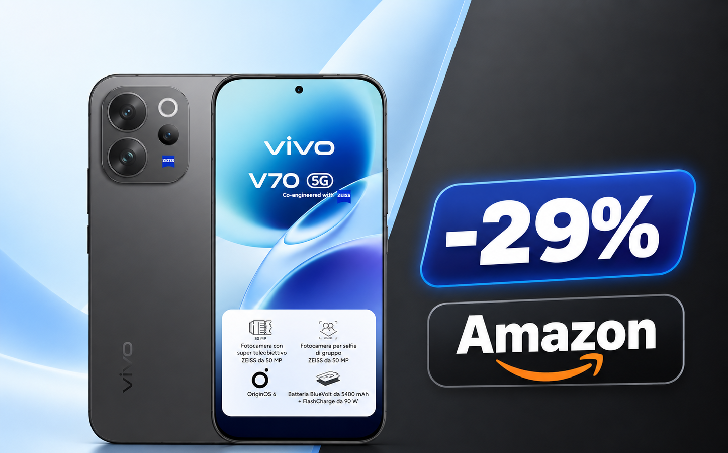 Vivo V70 5G in offerta a 461,70€
