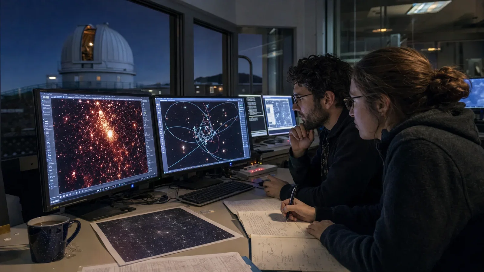 Una stella sfiora il buco nero al centro della Via Lattea