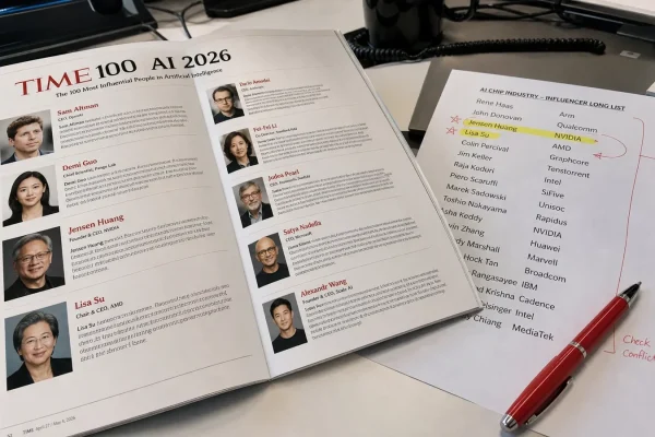 TIME svela i 100 leader dell’AI: assenti Jensen Huang e Lisa Su